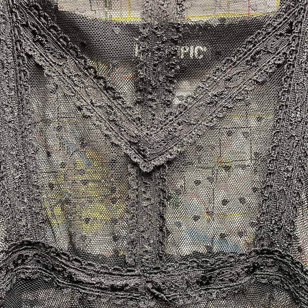 Hot Topic vintage Mesh Maxi Dress - Picture 5 of 10